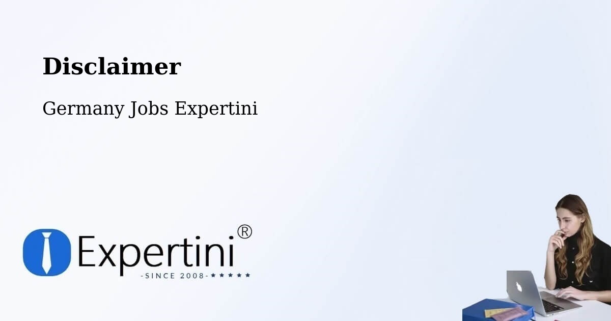 Disclaimer – Buggingen - Germany Jobs Expertini