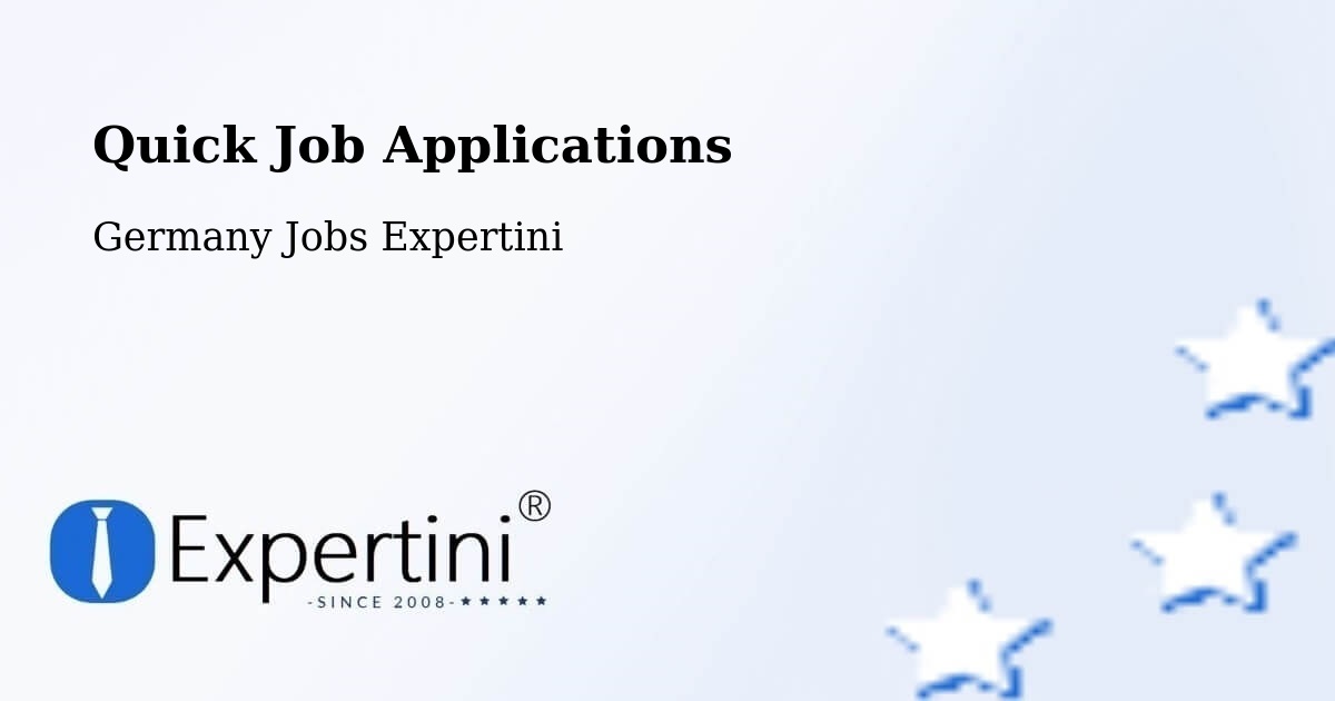 Quick Apply Feature – Buggingen - Germany Jobs Expertini
